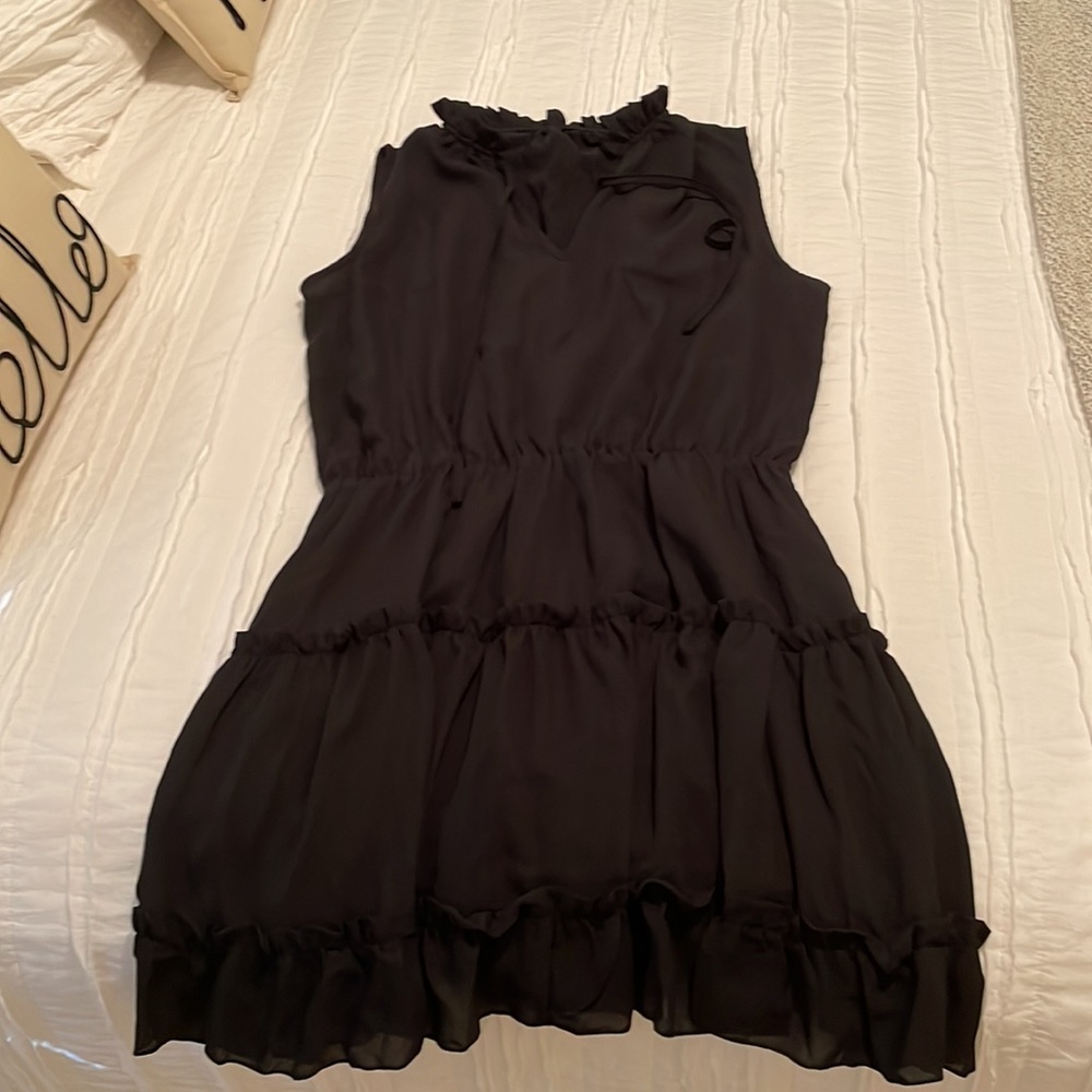 Amazon Chiffon Ruffle Dress - Picture 3 of 3